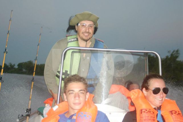 Un emprendimiento que tiene al río como anzuelo