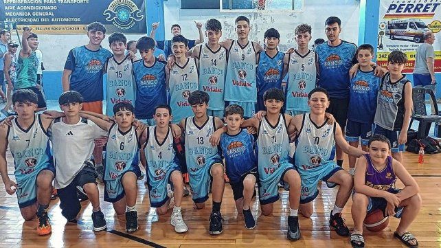 Liga Federal U13: Banco pasó invicto a la tercera fase