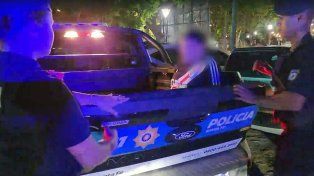 Amplio despliegue policial por los trapitos en la ciudad de Santa Fe