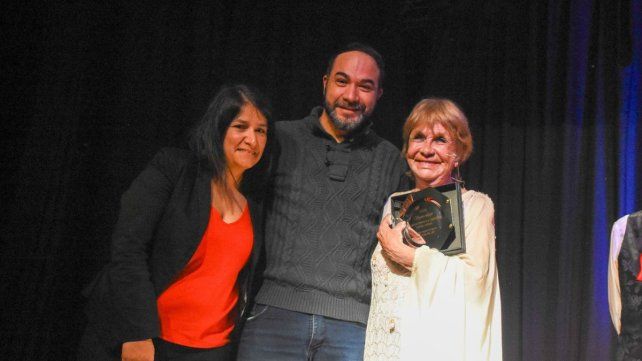 Virgina Lago en la Fiesta Popular de Teatro