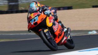 Perrone terminó 12° en el GP de Cataluña de Moto3