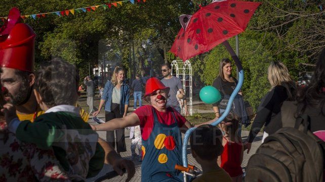 Con festejos inauguraron las obras de la plaza Sáenz Peña 