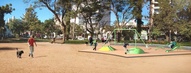 Preproyecto para la plaza Constituyentes.