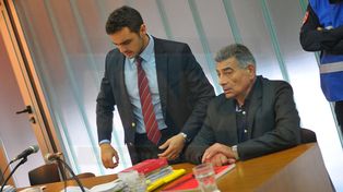 Extraña defensa. Vitale al hablar ante el tribunal, acusó a otras personas, que no mencionó. Foto: Juan Hernández