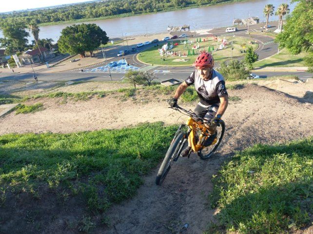 Leopoldo Monzón mostró partes del imponente circuito.