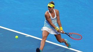 Nadia Podoroska sorteó con autoridad su estreno en el Abierto de Australia.