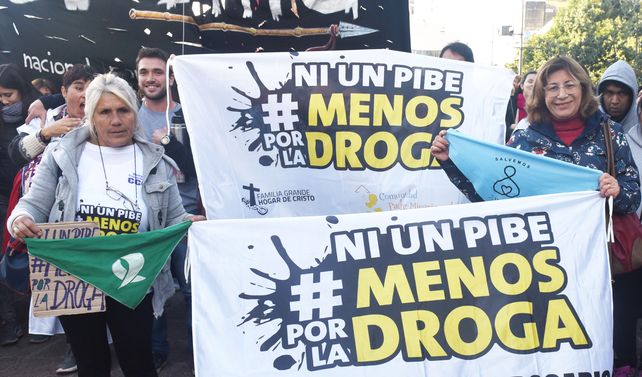 Vuelve al Monumento la Marcha Ni un pibe menos por la droga