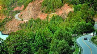 Montañas, lagos, ríos, bosques y otros paisajes naturales se pueden recorrer en la Ruta de los Siete Lagos