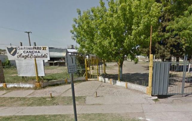 epicentro de la batahola. Las instalaciones del club rosarino están ubicadas en Seguí y Garzón.