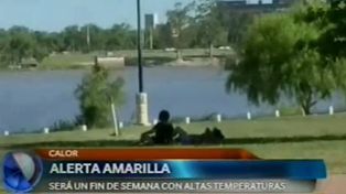 Alerta amarilla: la ciudad tendrá un fin de semana con altas temperaturas