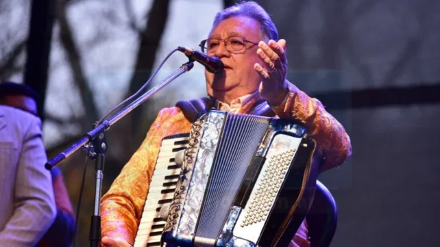 Durante su show en Paraná