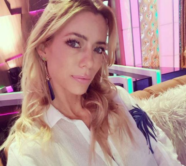 A Nicole Neumann y Facundo Moyano se los vio juntos anoche en el Monumental