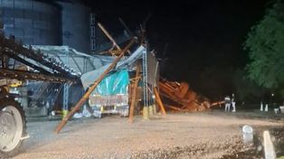 Un temporal de lluvia, viento y granizo provocó destrozos en el centro oeste provincial