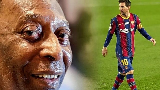 Santos salió a bancar a Pelé y cuestionó el récord de Lionel Messi.&nbsp;