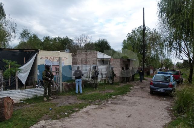 Sorpresa. Con las primeras luces del nublado amanecer del sábado