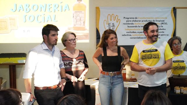 La capacitación en jabonería social de Venado Tuerto fue la más numerosa del país