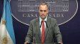 El vocero Manuel Adorni anunció que el gobierno nacional va a desclasificar los archivos de la Side