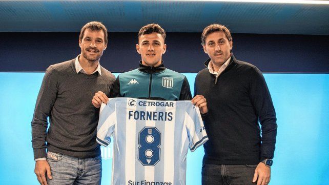 Colón se frota las manos: Racing presentó a Alan Forneris
