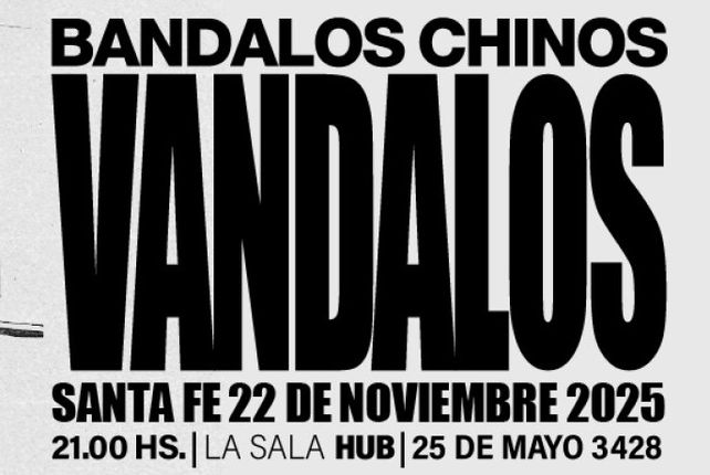 Después de brillar en EEUU, Bandalos Chinos llega a Santa Fe presentando Vandalos, su último disco.