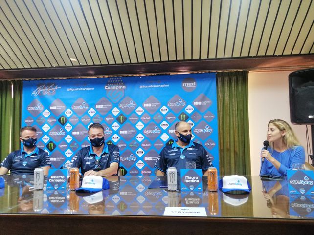 La presentación de la Squadra Canapino