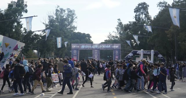 Los Juegos Crear comenzaron este jueves en el predio de la ex Rural y se extenderán hasta el domingo.