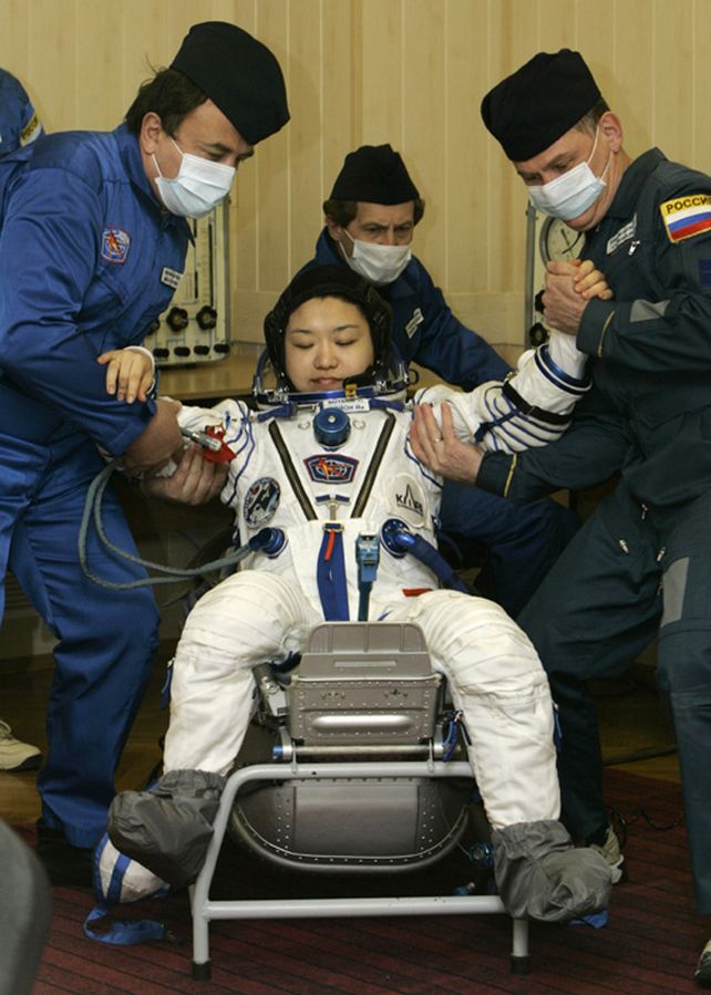 Una c&aacute;psula Soyuz fue lanzada al espacio con un astronauta coreano