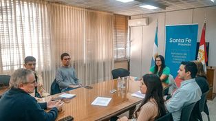 La reunión encabezada por Miatello se desarrolló en Rosario.