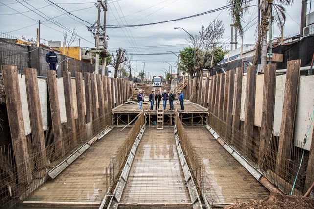 Nación y Municipio supervisaron obras hídricas en la zona norte de la ciudad
