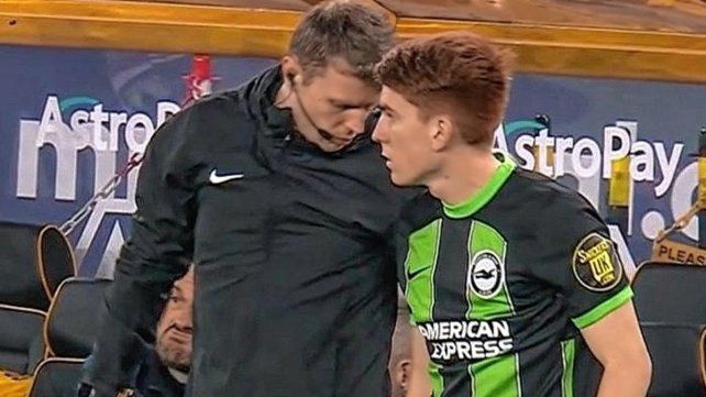 El argentino Valentín Barco entró a los 84 minutos.