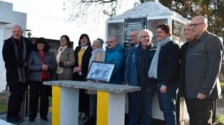 Basavilbaso rindió homenaje a su primer intendente.