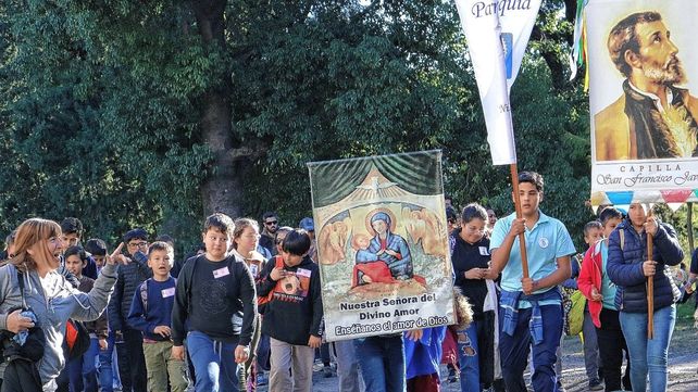 Paraná: Peregrinación de las parroquias al Seminario