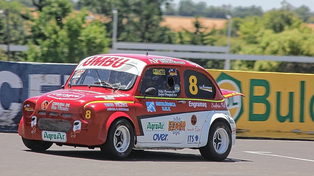El piloto de San Vicente, Javier Prosperi, se coronó como el primer campeón de los Fiat 600 TZ 1100, en la ciudad de Paraná.