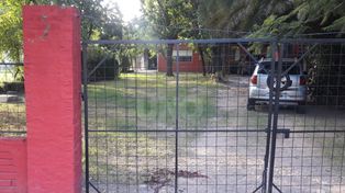 El lugar en donde fue atacado el gendarme retirado.
