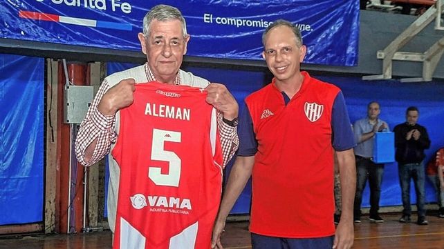 El Alemán Von der Thusen fue homenajeado en el Encuentro de Escuelitas de Unión.