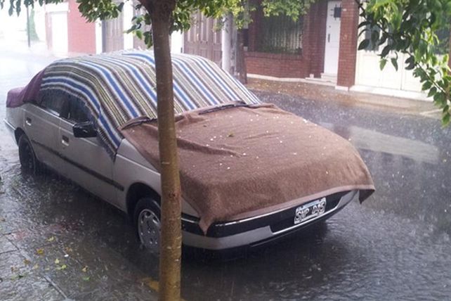 Luego de varios días con altas temperaturas, llegó la lluvia