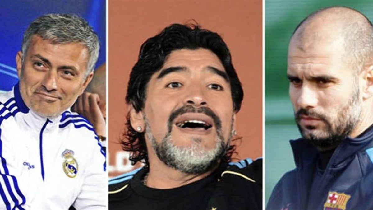 Guardiola, Mourinho y Zidane despiden a Diego Maradona