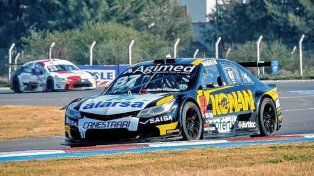 Guerra, con Chevrolet, festejó en el Top Race que corrió en Rosario.