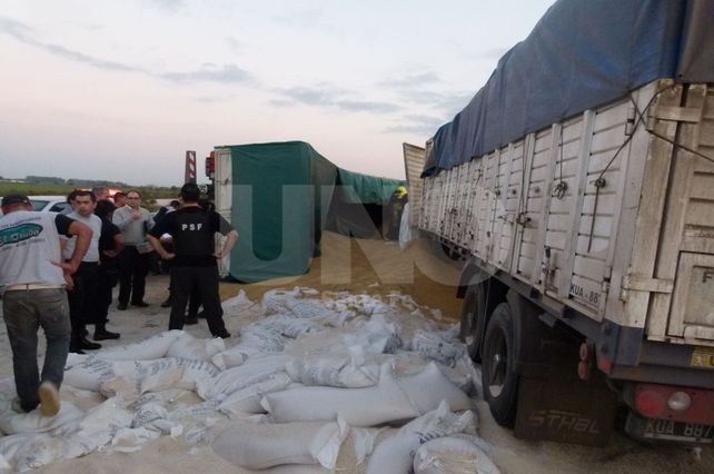 Murió un camionero en un choque en la circunvalación