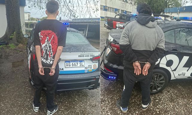 Dos de los cinco detenidos por posesión de un ladrillo de un kilo de cocaína