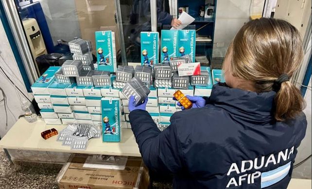 El operativo fue realizado por la Aduana.