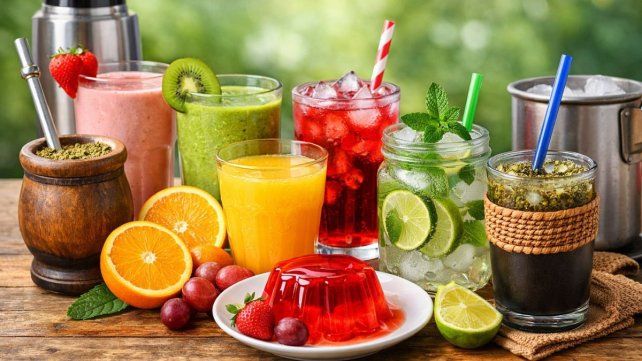 El verano invita a disfrutar de los líquidos en distintas versiones para hidratarse