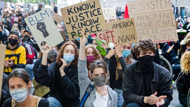 Manifestaciones en todo el mundo por la muerte de George Floyd