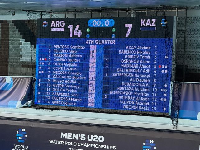 Waterpolo: con muchos rosarinos, los Yacarecitos se volvieron conformes del Mundial