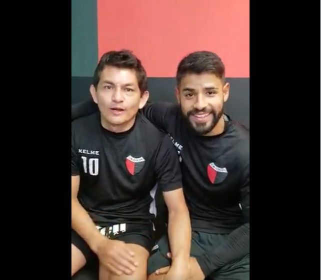 El divertido video que grabaron Pulga Rodríguez y Esparza luego de la lesión