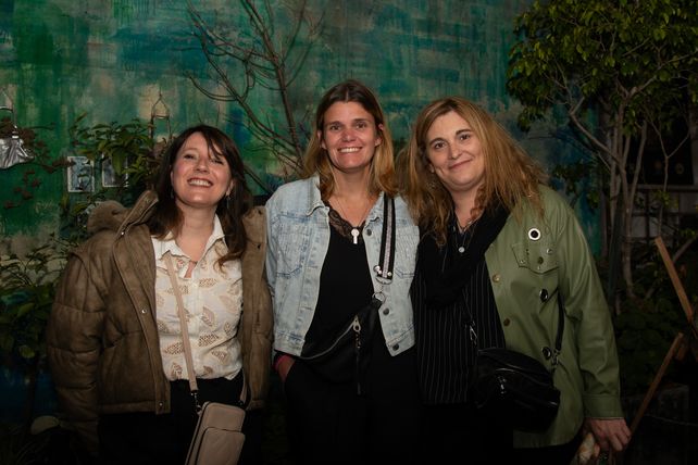 Carolina Cosatto, Andrea Alliovero y Verónica García.