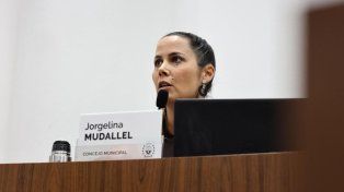 La cancejala Jorgelina Mudallel