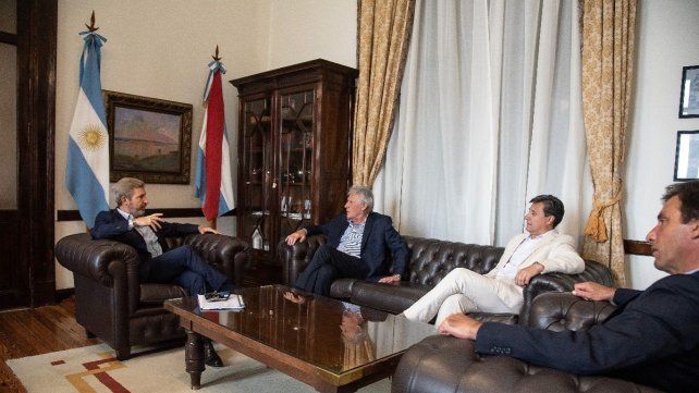 Rogelio Frigerio se reunión con el representante del BID