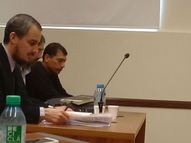 El acusado. Leandro Leo Ochoa
