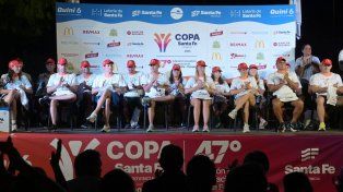 La laguna Setúbal será escenario de un sprint demostración de los nadadores.