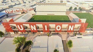 Así quedaría la nueva tribuna de Cándido Pujato en Unión